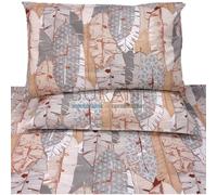 Completo lenzuola copriletto set letto 2 piazze Matrimoniale Cactus Fazzini