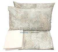 Fazzini Lenzuolo FLANELLA kimono naturale matrimoniale (sora lenzuolo 260x295 + 1 sotto lenzuolo c/angolo 180x200x30 + 2 federe 50 * 80)