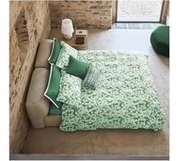 Fazzini Lunaria quilt copriletto percalle di cotone, 2 piazze colore verde