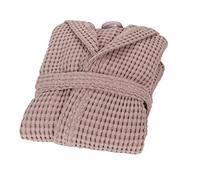 FAZZINI Morbido e Avvolgente Accappatoio con Cappuccio in Puro Cotone Nido d'Ape con Tessuto Stone Washed. Peso 400 gr/mq XL