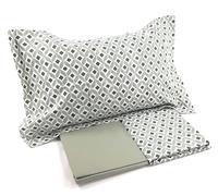 Fazzini Path Completo Lenzuolo - Taglia: 1 piazza e mezza,Colore: PATCOLEN-3 - Verde