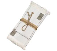 FAZZINI SET 2 ASCIUGAMANI VISO E OSPITE IN MICROSPUGNA 100% COTONE - STRIPES
