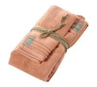 FAZZINI SET 2 ASCIUGAMANI VISO E OSPITE IN SPUGNA 100% COTONE - COCCOLA