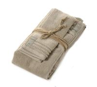 FAZZINI SET 2 ASCIUGAMANI VISO E OSPITE IN SPUGNA 100% COTONE - COCCOLA