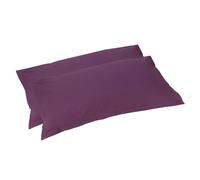 FAZZINI SET 2 FEDERE PER GUANCIALI 52 X 82 CM IN PERCALLE 100% COTONE - ARIANNA