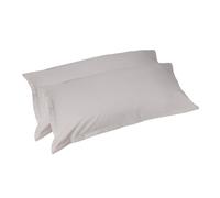 FAZZINI SET 2 FEDERE PER GUANCIALI 52 X 82 CM IN PERCALLE 100% COTONE - ARIANNA