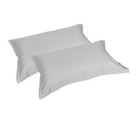 FAZZINI SET 2 FEDERE PER GUANCIALI 52 X 82 CM IN RASO 100% COTONE - TRECENTO