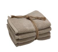 FAZZINI SET 4 LAVETTE 30 X 30 CM SPUGNA DI COTONE 550gr - COCCOLA