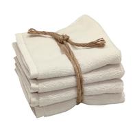 FAZZINI SET 4 LAVETTE 30 X 30 CM SPUGNA DI COTONE 550gr - COCCOLA