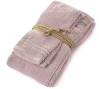 Fazzini Set Asciugamani 1+1 in Spugna di Cotone Coccola B27