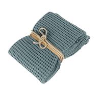 Fazzini Set Asciugamani 1+1 nido d'ape 100% Cotone Nettare D23