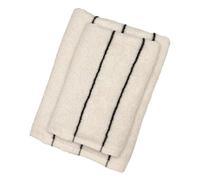 Fazzini SMART coppia spugna 1+1, ospite + asciugamano, colore 5 off white/blu