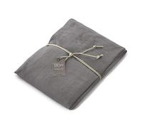 Fazzini Soffio Angoli, Lino, Piombo Scuro, Matrimoniale, 200x175x30 cm