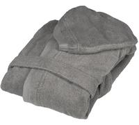 Fazzini Square Accappatoio - Taglia: XL,Colore: SQUACCA - Piombo