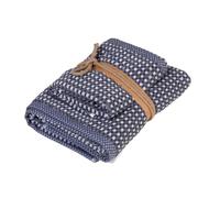 Fazzini Square Coppia ospite e Asciugamano - Colore: SQUCOPP - Jacquard Blu/Grigio