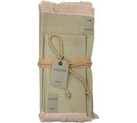 Fazzini Stripes Coppia ospite e Asciugamano - Colore: STRCOPPIA - Verde