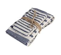 Fazzini TRIADE Coppia(1+1): ospite e asciugamano -38X50 + 50X110 -BLU