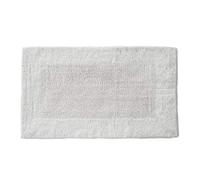 Fazzini Up And Down Tappeto, 100% Cotone, Bianco, 140x70x0.5 cm