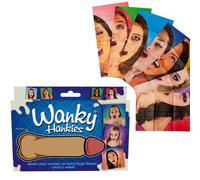 Fazzoletti da Festa Addio al Nubilato Spencer & Fleetwood Wanky Hankies - 7 pz