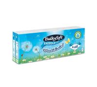 Fazzoletti di carta 4 veli Bulky Soft 10 pacchetti Bianco