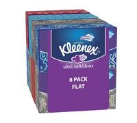 Fazzoletti Kleenex Ultra Soft bianchi, confezione da 8 pezzi, 120 pezzi
