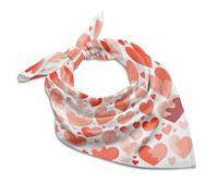 Fazzoletti multiuso, foulard da testa, bellissimi motivi a fiamma, bandane quadrate per donne e uomini