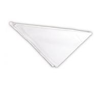 Fazzoletto cuoco a triangolo cuoco Giblor’s bianco art. 404