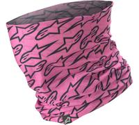 Fazzoletto moto Alpinestars rosa/nero
