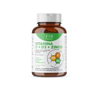 FB Pharma Integratore di Vitamina C Zinco Vitamina D3 Alto dosaggio 180 capsule