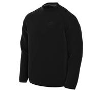 FB7916-010 Nike Nike Sportswear Tech Fleece Crew Felpa Nera Uomo Nuova