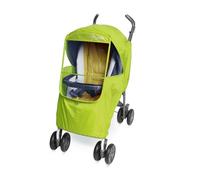 [FBA] Manito Elegance plus Cover/Copertura per Passeggino e Passeggino, copertura della pioggia, del vento Meteo Shield per passeggiare all'aperto, Occhio di protezione ampie finestre (Green)