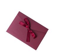 FBANULPEX Biglietti d'invito per feste di matrimonio, Buste for invito a nozze con fiocco in carta perlescente da 20 pezzi, multicolori(Color4)