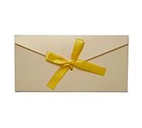 FBANULPEX Biglietti d'invito per feste di matrimonio, Buste for invito in carta iridescente multicolore da 20 pezzi 22x10,8 cm(Color1)