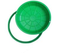 FBANULPEX Coperchio per pozzetto Quadrato da Incasso, Chiusino for Fossa settica da Incasso Invisibile in Resina Circolare 60 cm/90 cm(90cm/35.4in)