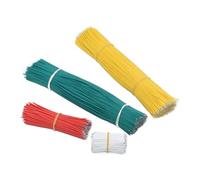 FBANULPEX Kit cavi jumper per breadboard, Filo Breadboard Stagnato 24AWG Multicolor 5-20cm Confezione Da 100 Pz(Red (100Pcs),20CM-24 AWG)