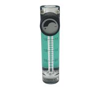 FBANULPEX Misuratore di Portata d'Aria Regolatore di Gas， Flussimetro rotametrico for Gas, Aria e Ossigeno con valvola di Pressione 0,1 MPa(Length 116mm,0.10.6LPM)