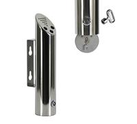 FBANULPEX Porta Sigarette da Parete, Posacenere da Esterno 2L Posacenere da Parete Posacenere da Esterno a Cilindro Contenitore for Cenere di Sigaretta(20X5CM)