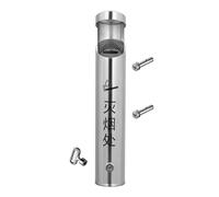 FBANULPEX Posacenere da Esterno a Parete, Posacenere da Parete, Contenitore for Mozziconi di Sigaretta Esterno in Acciaio Inox, posacenere in Metallo con Serratura(Color 13,51X9CM)