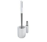 FBANULPEX Spazzola di Gomma per cessi, scopino for WC, scopino for WC da Parete for Uso Domestico(White)