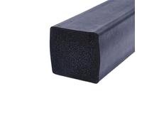FBANULPEX Striscia di Tenuta in Schiuma di Silicone Striscia di Gomma espansa EPDM for guarnizioni Antipolvere(5 Meters x 15x15mm)