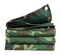 FBANULPEX Telone Impermeabile per impieghi gravosi, Occhielli rinforzati for telone Mimetico Impermeabile Multiuso da 450 g/m², Dimensioni Multiple(1.8x2.4m)