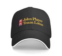 FBBINKA Jps John Player Special Team Lotus Berretti da Baseball Cappelli Sandwich Hip-Hop per Uomo Donna attività di Copricapo Regolabili Regalo
