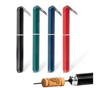FBBULES 4 Pezzi Apribottiglie a Pressione d'aria con Tagliacapsule, Cavatappi Pompa, Portatile Tascabile ad Aria Apribottiglies, Regalo per Gli Amanti Del Vino