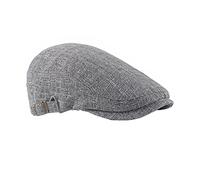 FBBULES Classico Berretto Piatto da Uomo da Strillone Berretti Newsboy Cappelli Traspirante Retro Coppola Uomo Estiva Basco Casuale Cappello da Guida con Fibbia Regolabile