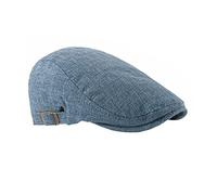 FBBULES Classico Berretto Piatto da Uomo da Strillone Berretti Newsboy Cappelli Traspirante Retro Coppola Uomo Estiva Basco Casuale Cappello da Guida con Fibbia Regolabile