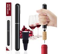 FBBULES Professionali Vino Cavatappi Set, Apribottiglie a Pressione d'aria, Riutilizzabile Silicone Sigillatore di Bottiglia, Tappi Per Bottiglie, Regalo per Gli Amanti Del Vino