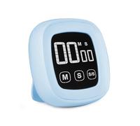 FBBULES Timer da Cucina Magnetico, Timer da Digitale Palestra con Ampio Display LCD a Sfioramento e Supporto Posteriore per Cucinare, Lavarsi i Denti, Imparare, fare Esercizio