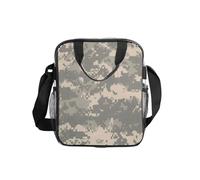 FBGHHTY Army Digital Camouflage Print Clear Insulated Lunch Bag Daily Commutes Food Storage Container Picnic Bento Box