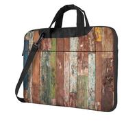 FBGHHTY Borsa funzionale del computer sveglio e leggera delle borse del computer portatile della stampa di vecchio sguardo delle tavole per il vario computer portatile, Nero , 14 inch
