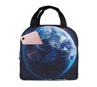 FBGHHTY Borsa portapranzo riutilizzabile con stampa di pianeti universo, per tenere il cibo al caldo, per scuola, picnic, adulti e bambini